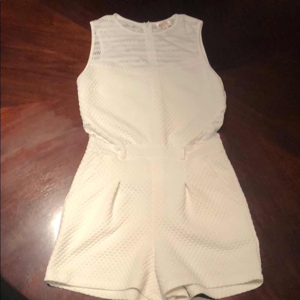 White Romper